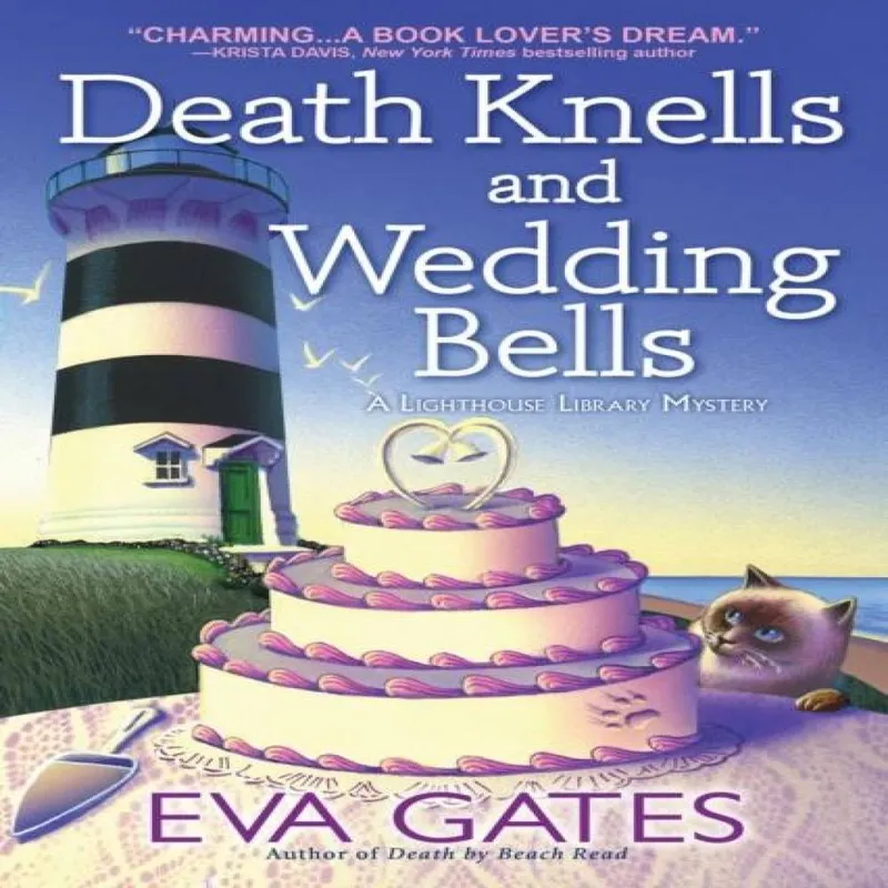 Eva Gates Death Knells & Wedding Bells Paperback Book Multicolor