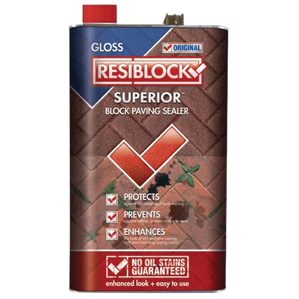Everbuild Resiblock Superior Block Paving Sealer Gloss 5l