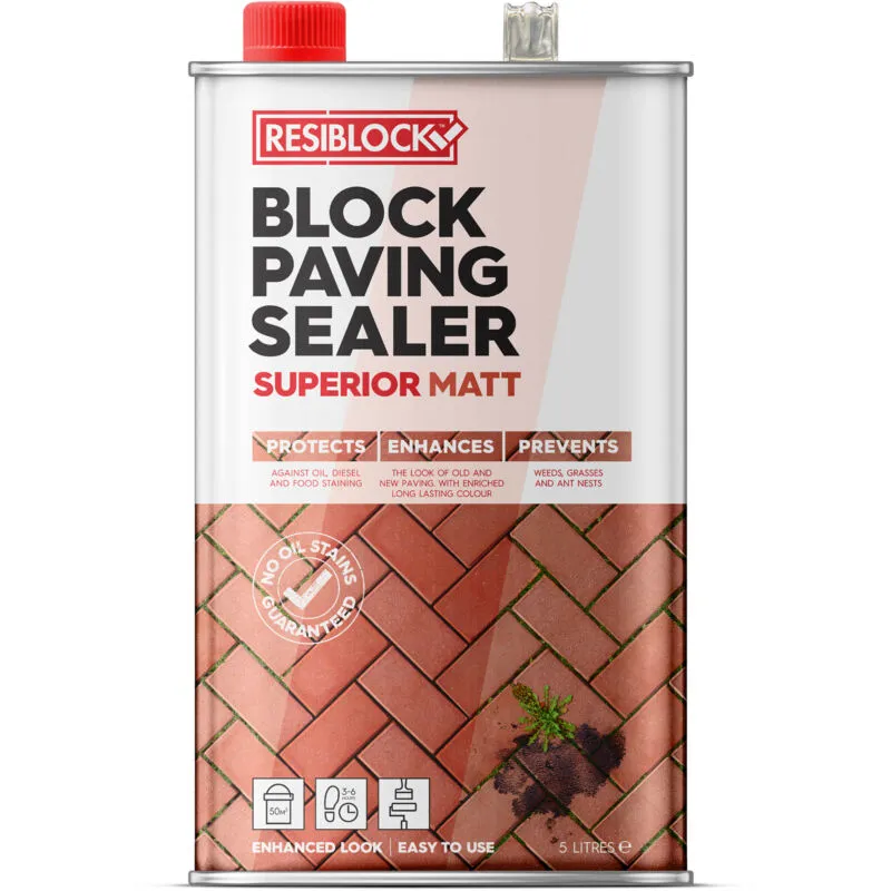 Everbuild - RBORIGNAT5 Resiblock Superior Original Natural 5 litre EVBRBON5L