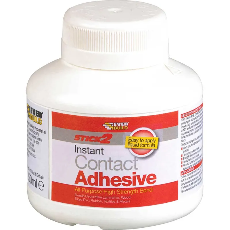 Everbuild CON250 Stick 2 All Purpose Contact Adhesive 250ml