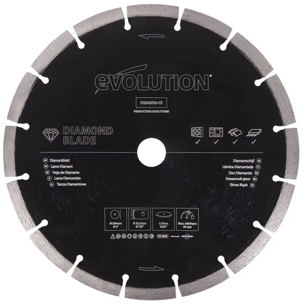 Evolution Power Tools D230SEG-CS General Purpose Diamond Blade 230...