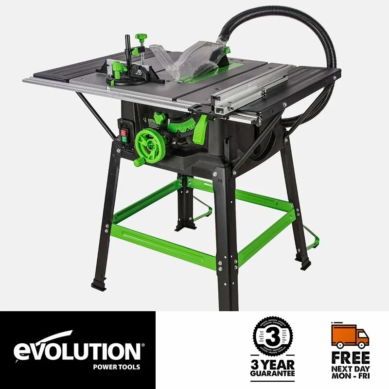 Evolution Fury 5-S 255mm Multi-Purpose Tct Table Saw (230V)