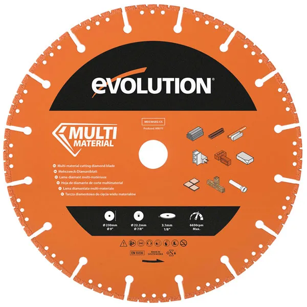 Evolution MD255SEG-CS Multi-Material Diamond 255mm (10")