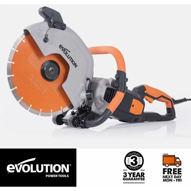 Evolution Power Tools 012-0001A R300DCT+ 300mm Disc Cutter Kit 240...