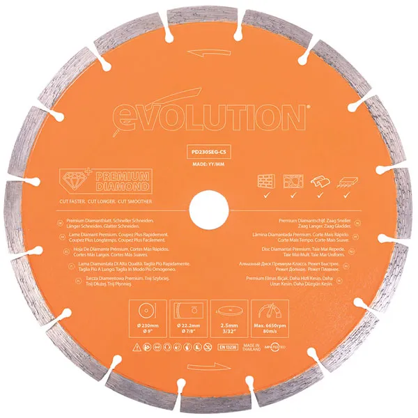 Evolution PD300SEG-CS Premium Diamond 300mm (12")