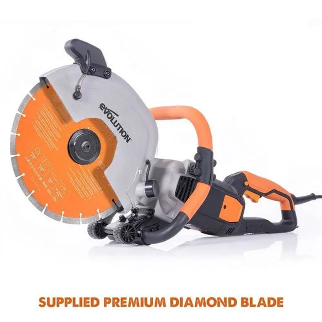 Evolution Power Tools - Evolution 012-0002A R300DCT+ 300mm Disc Cutter Kit 1600W 110V EVLR300DCTPL