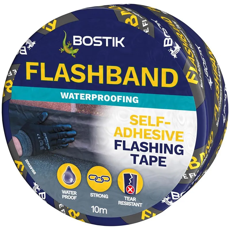Evo-Stik 30812201 Flashband Roll Grey 225mm x 10m