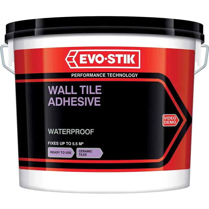 Evostik Evo-stik Tile A Wall Weatherproof Tile Adhesive 2.5l