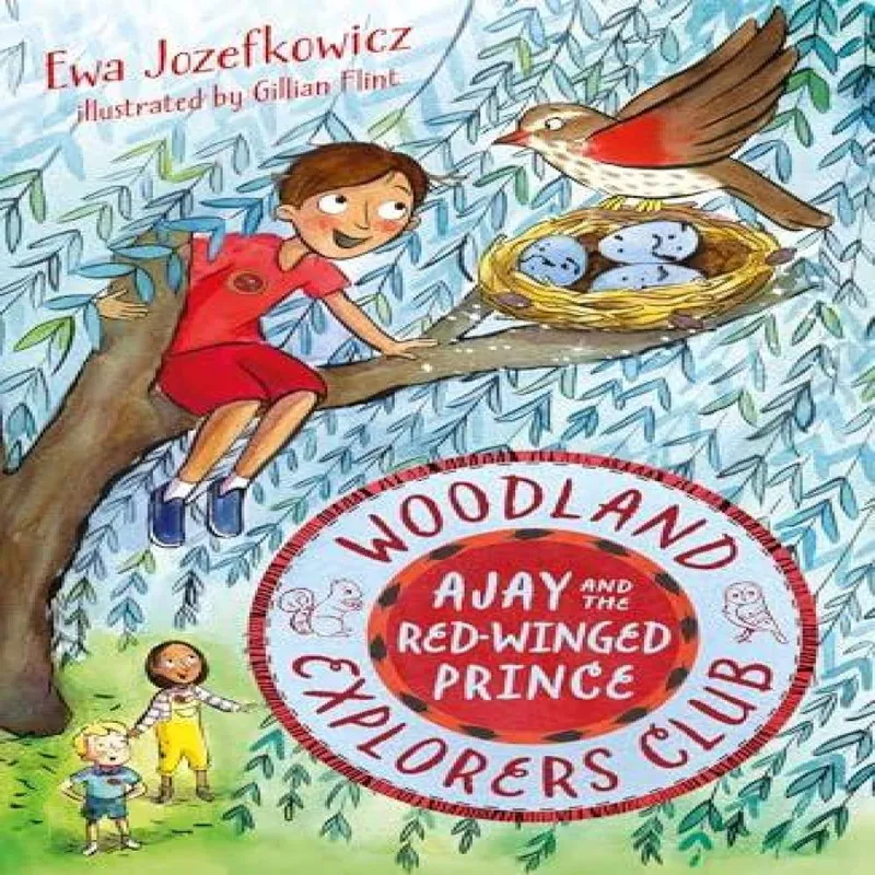 Ewa Jozefkowicz Ajay & the Red-winged Prince Paperback Book Multicolor