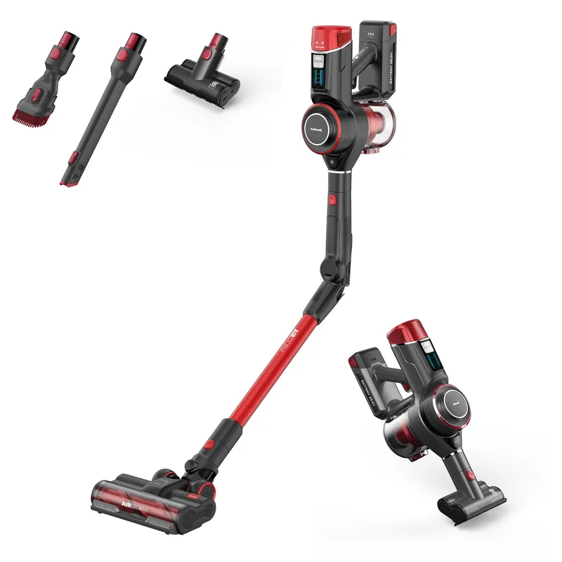 Ewbank AIRSTORM1 2-in-1 Cordless Pet Stick Vacuum Cleaner in Red Red
