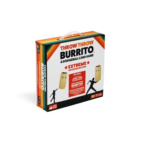 Exploding Kittens Throw Throw Burrito Extreme Outdoor Edition