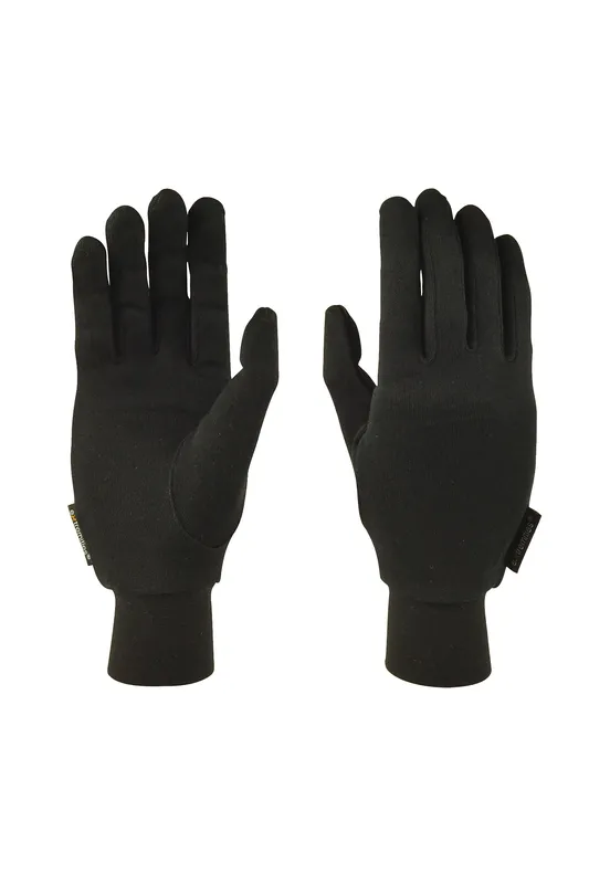 Extremities Silk Liner Glove / Black / S - Size: Small