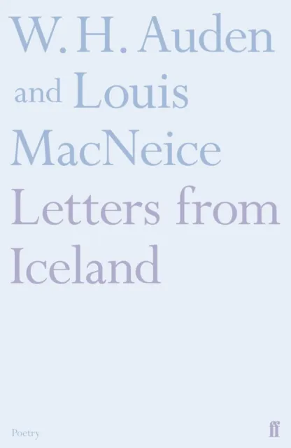 Faber & Faber Letters From Iceland