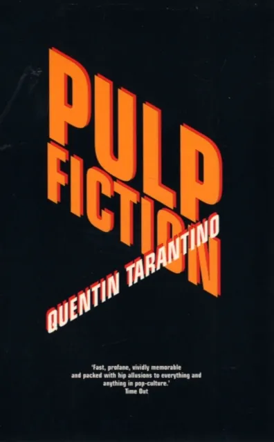 Quentin Tarantino Pulp Fiction Paperback Book Multicolor