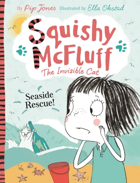 Pip Jones Squishy McFluff: Seaside Rescue Paperback Book Multicolor