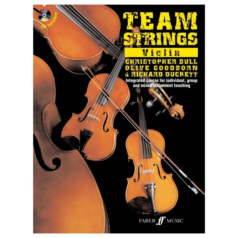 Faber Team Strings Violin Tuition Book
