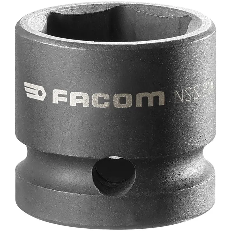 Nss.21A 6-Point Stubby Impact Socket 1/2in Drive 21mm FCMNSS21A - Facom