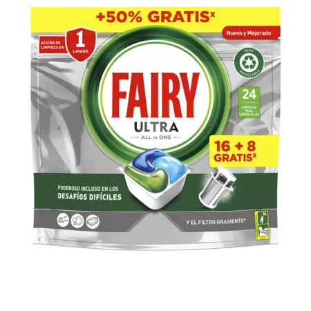 Fairy All in 1 Ultra Plus Dishwashing Tabs - 24 pcs