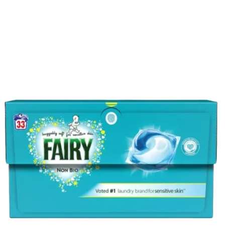 Fairy Non-Bio Pods Washing Liquid Capsules – 33 Pcs