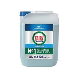 Fairy Professional 4.1 Concentrated Liquid Dishwasher Rinse Aid 5L