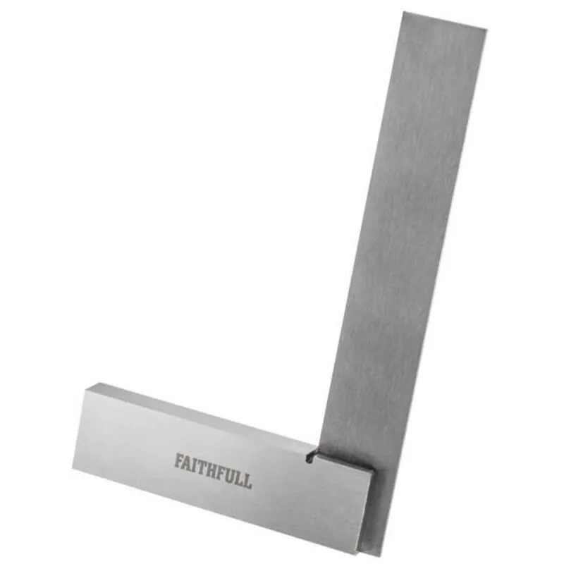Faithfull SS/AA/4-Fsh Engineer's Square 100mm (4in)