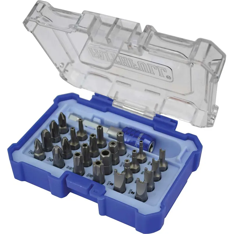 Faithfull Quick-Change S2 Security Bit Set, 25 Piece FAISBSET25S
