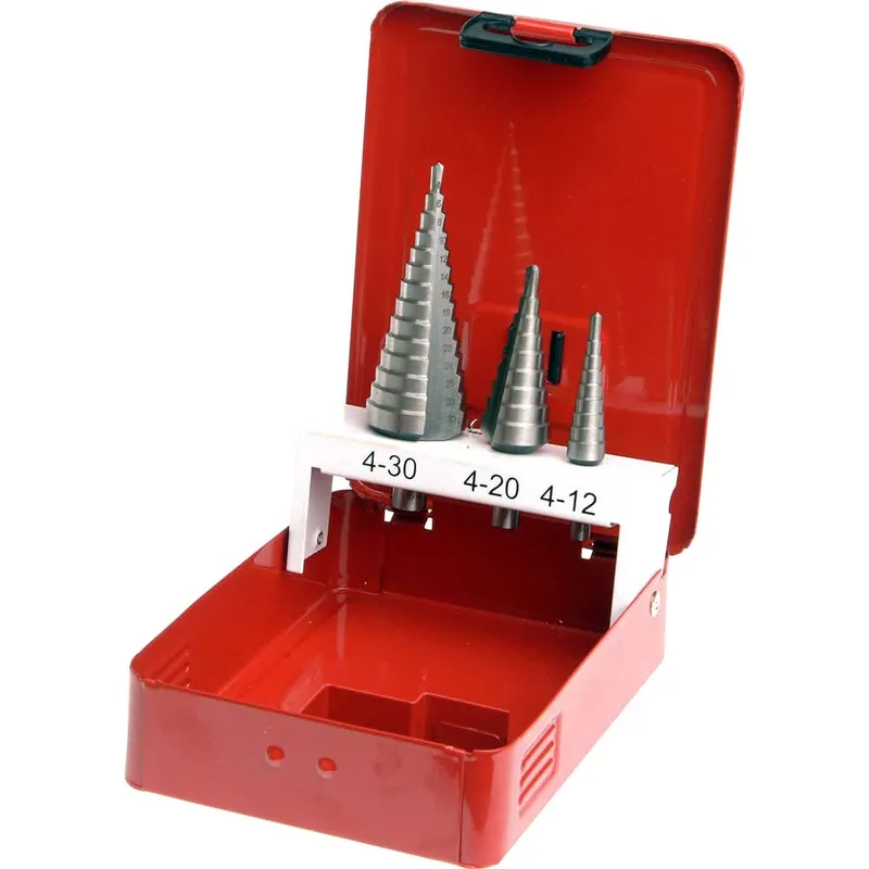 Faithfull - hss Step Drill Bit Set of 3 4-30mm FAISDSET3