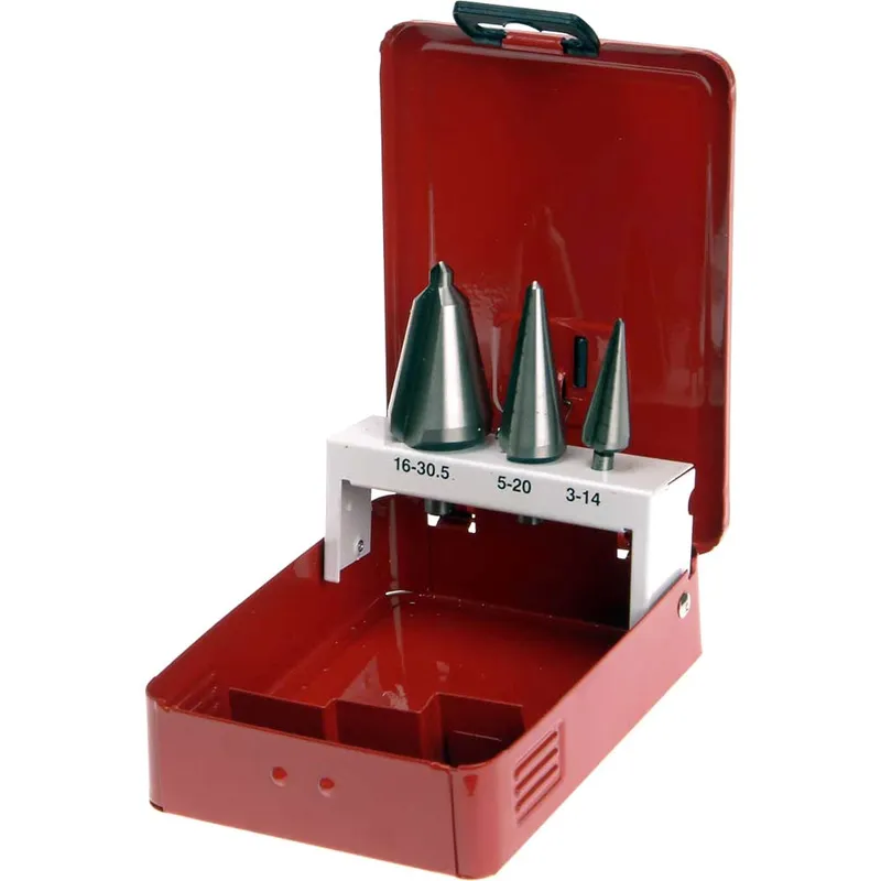 Hss Taper Drill Bit Set of 3 FAITDSET3 - Faithfull