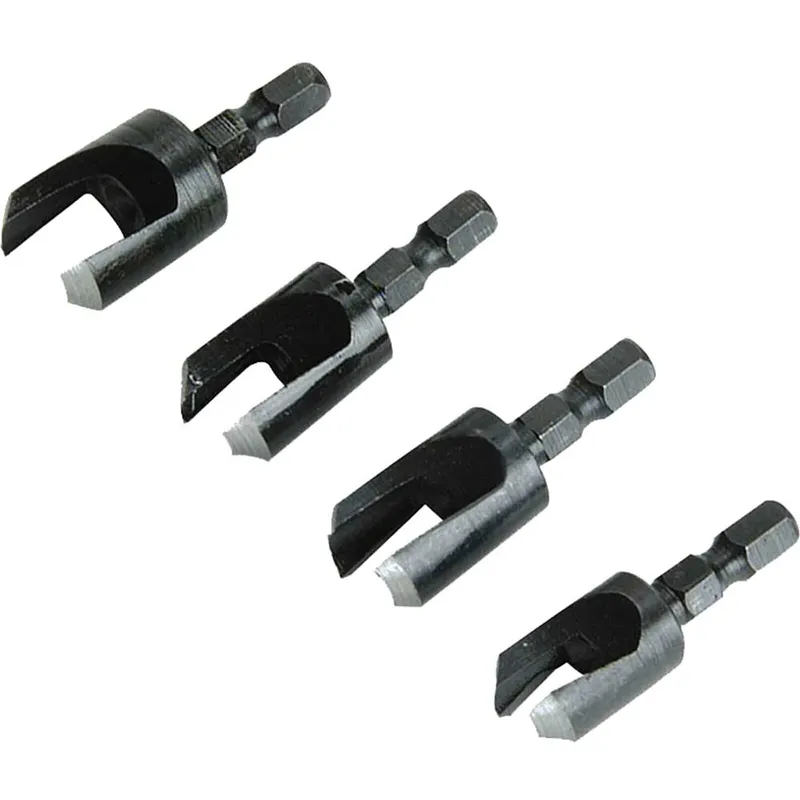 Faithfull FAIPLUGS4 Plug Cutter Set of 4 No.6-12