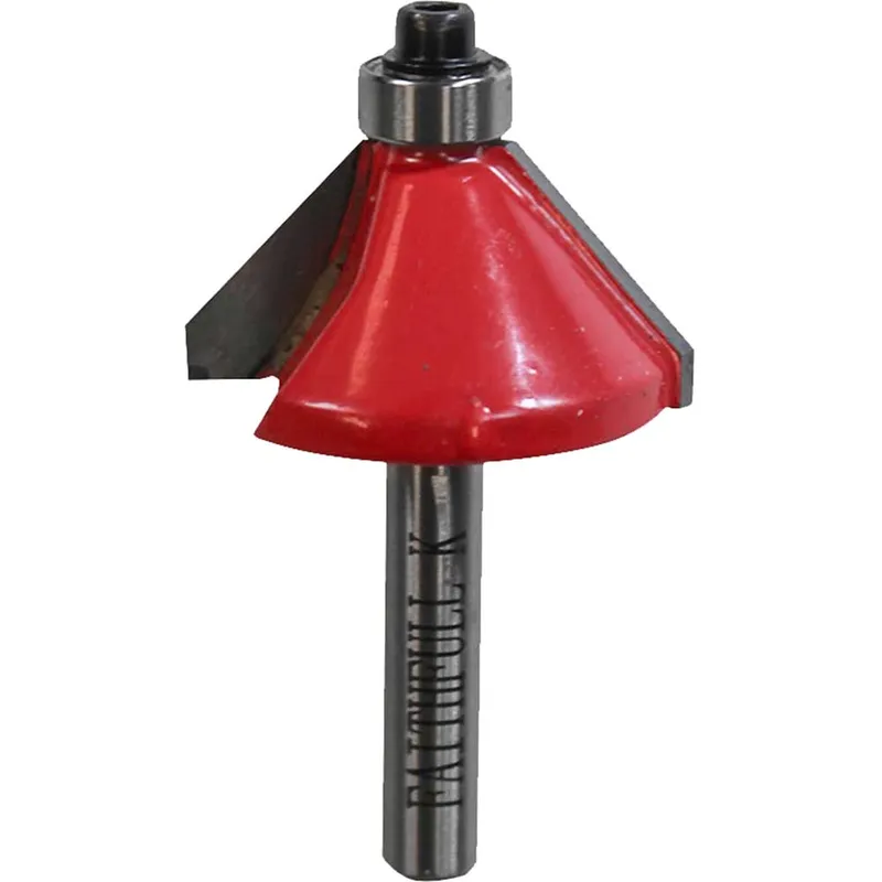 Faithfull FAIRB81 Router Bit Tct 45° Chamfer 1/4in Shank
