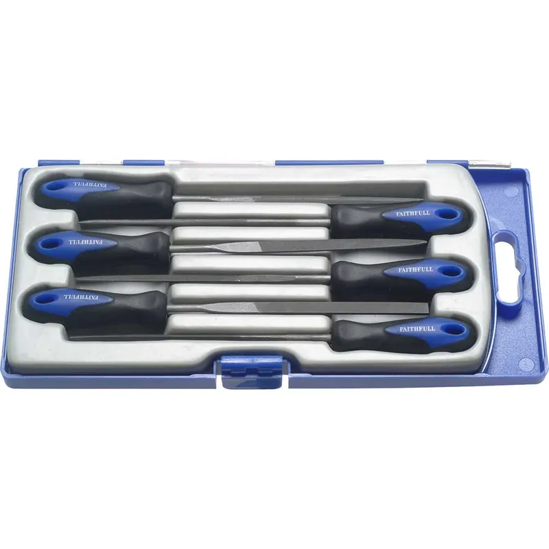 Faithfull Faippneedle Precision Needle File Set 6 Piece