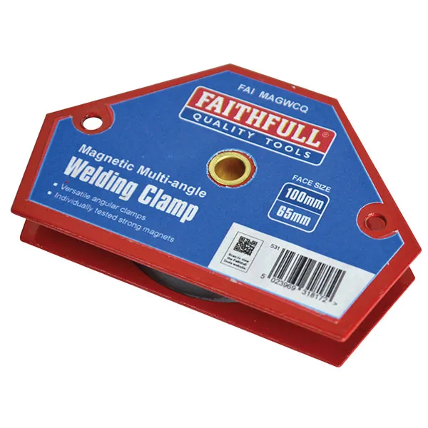 Faithfull - AMC1187 Welding Magnet Quick Clamp 100 x 65mm faimagwcq