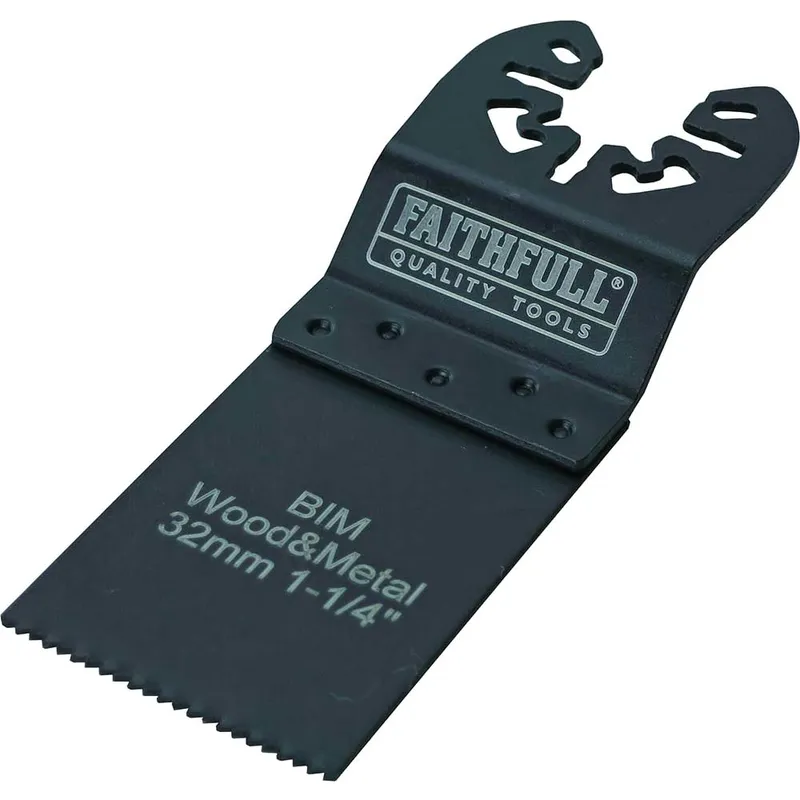 Faithfull M0010029 Bi-Metal Flush Cut Wood/Metal Blade 32mm