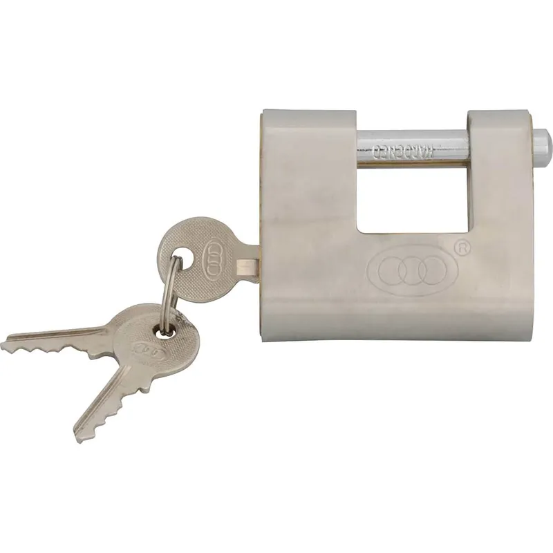 Brass Shutter Padlock 60mm FAIPLB60SHUT - Faithfull