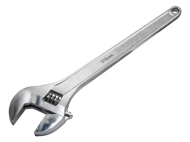 Faithfull Chrome Adjustable Spanner 375mm