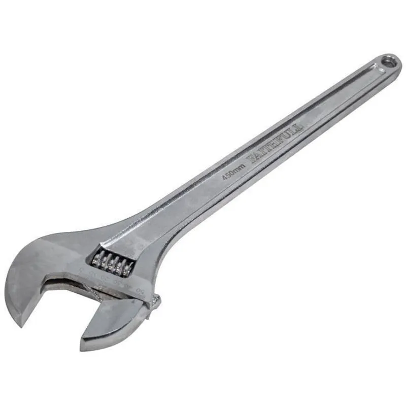 Faithfull Chrome Adjustable Spanner 450mm