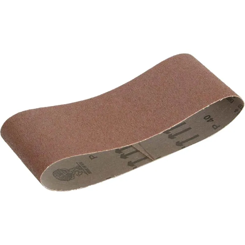 Faithfull Cloth Sanding Belts 100 x 915mm 100mm x 915mm 80g Pack of 1
