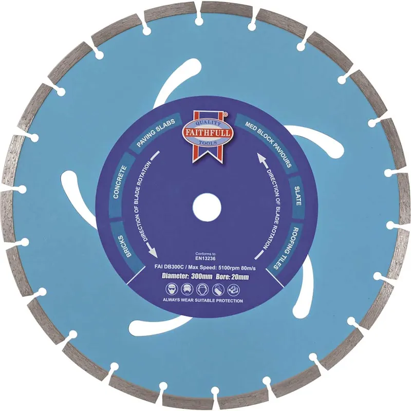 Faithfull Contract Diamond Cutting Disc 115mm 22mm