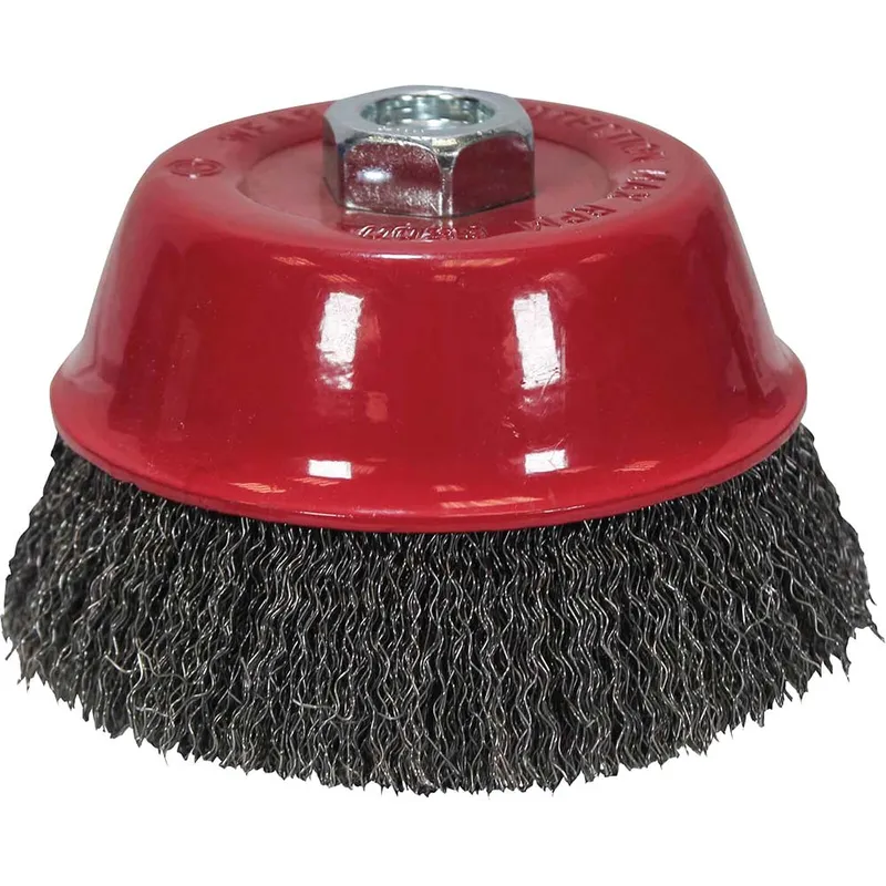 Faithfull 0107514130 Wire Cup Brush 75mm M14x2, 0.30mm Steel Wire