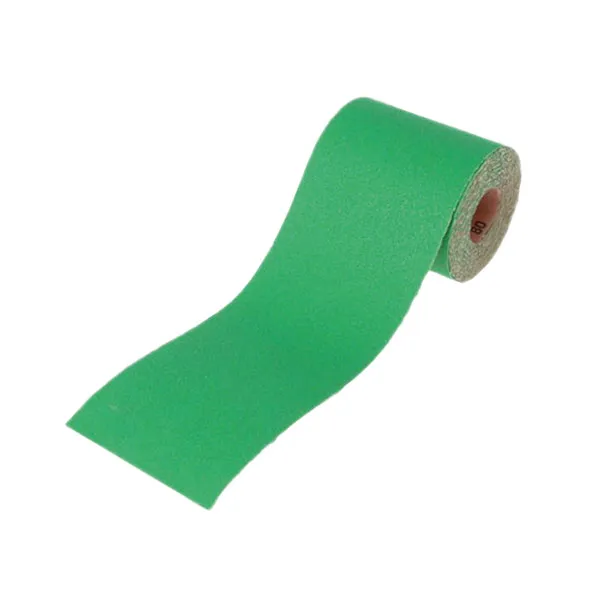 Faithfull Green Aluminium Oxide Sanding Roll 100mm 50m 120g