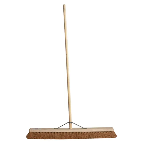 Faithfull FAIBRCOCO36H Broom Soft Coco 900mm (36in) + Handle & Stay