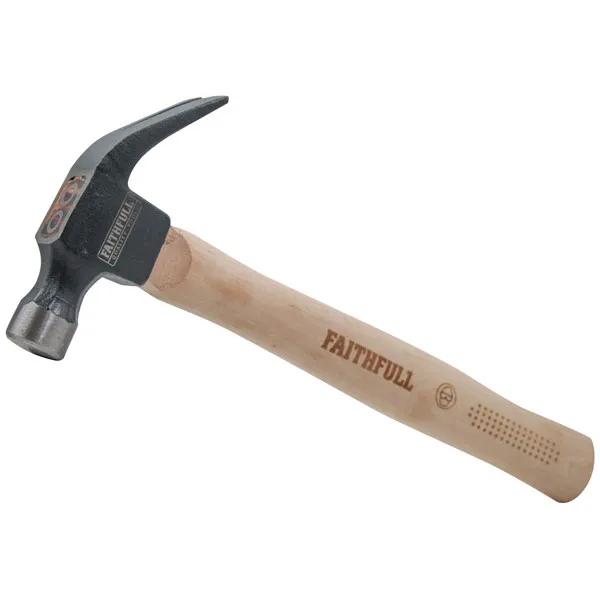 Faithfull FAICAH16FSC Fsc Hickory Claw Hammer 454g (16oz)