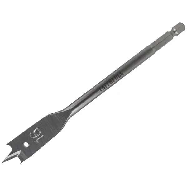 Faithfull 13 Piece Flat Bit Set