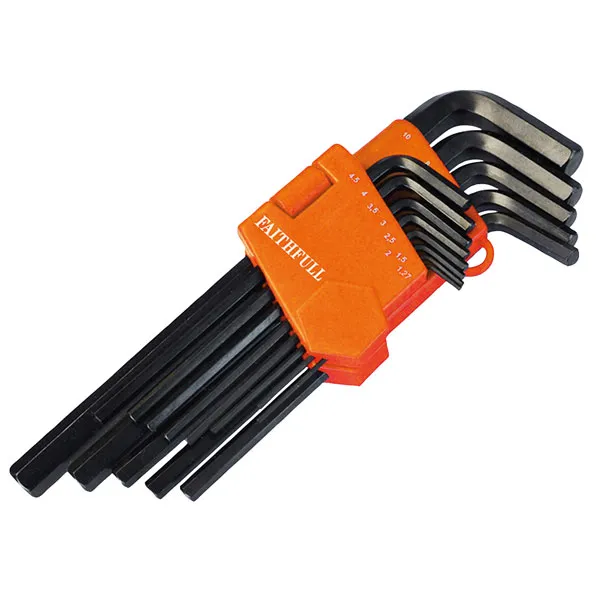 Faithfull - Metric Long Arm Hex Key Set, 13 Piece FAIHKS13ML