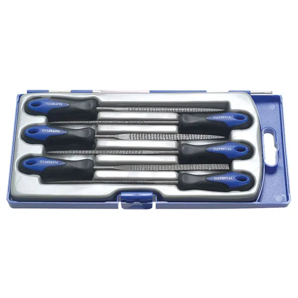 Faithfull - Precision Needle Rasp Set 6 Piece faippwrasp