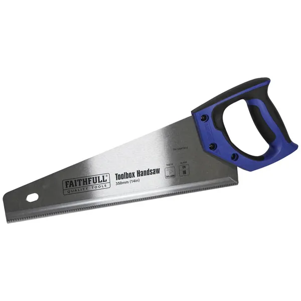 Faithfull - Toolbox Hardpoint Handsaw 350mm (14in) 16 tpi FAISAWTB14