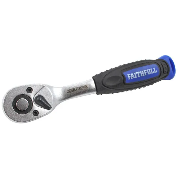 Faithfull 1/4" Drive Quick Release Ratchet 1/4"