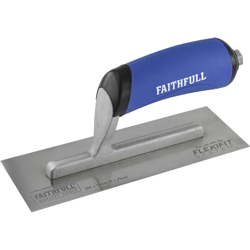 Faithfull Flexifit Master Trowel in Blue Blue