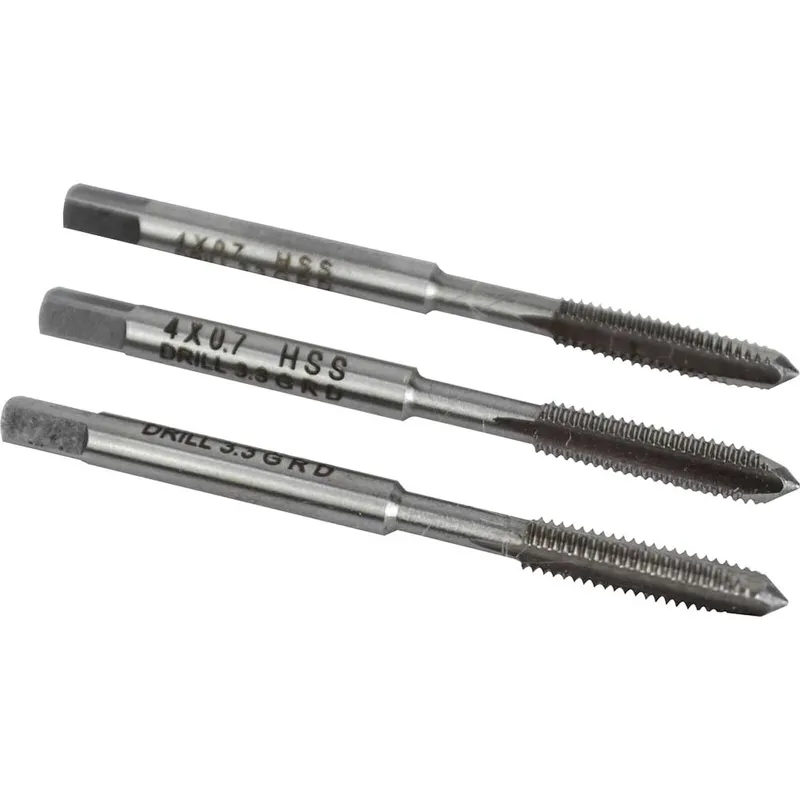 Faithfull Hss Straight Flute Tap Set M4 Set