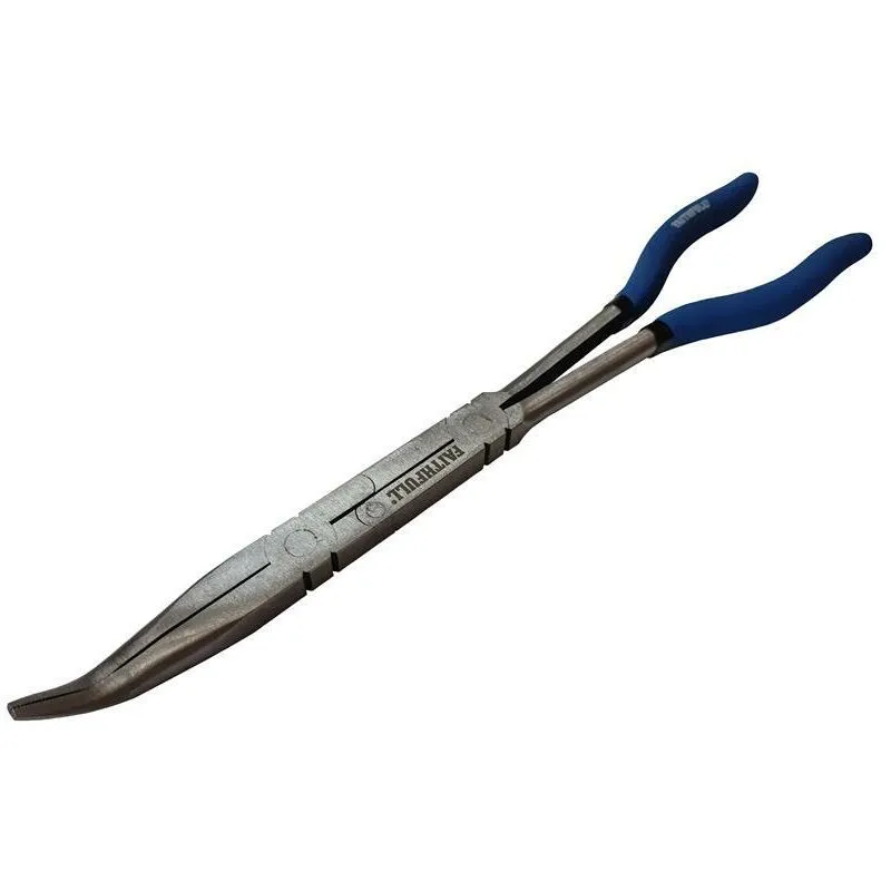 Faithfull Long Reach Bent Nose Pliers 335mm